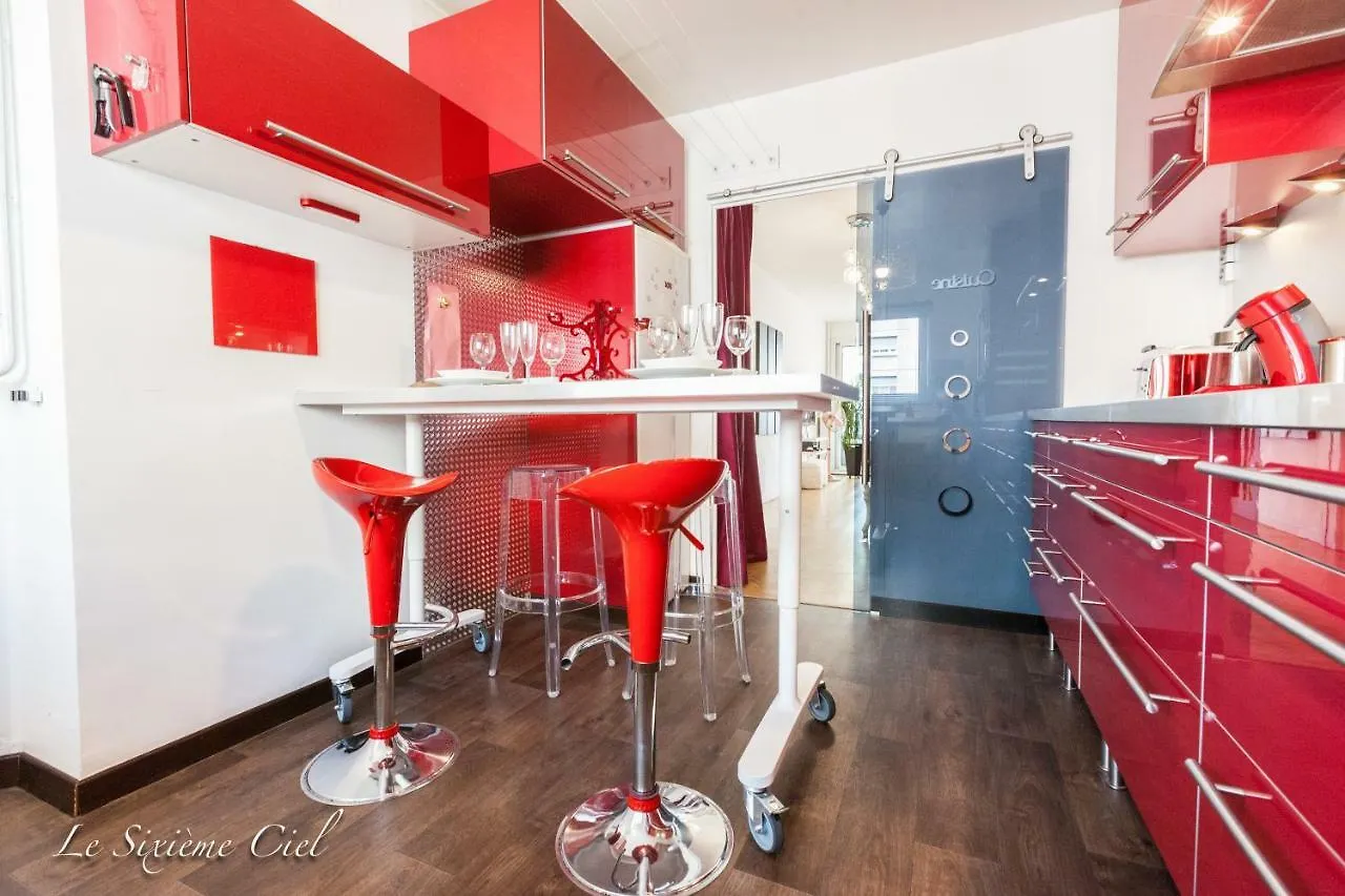 Le Sixieme Ciel Apartment Lyon 0*,  France