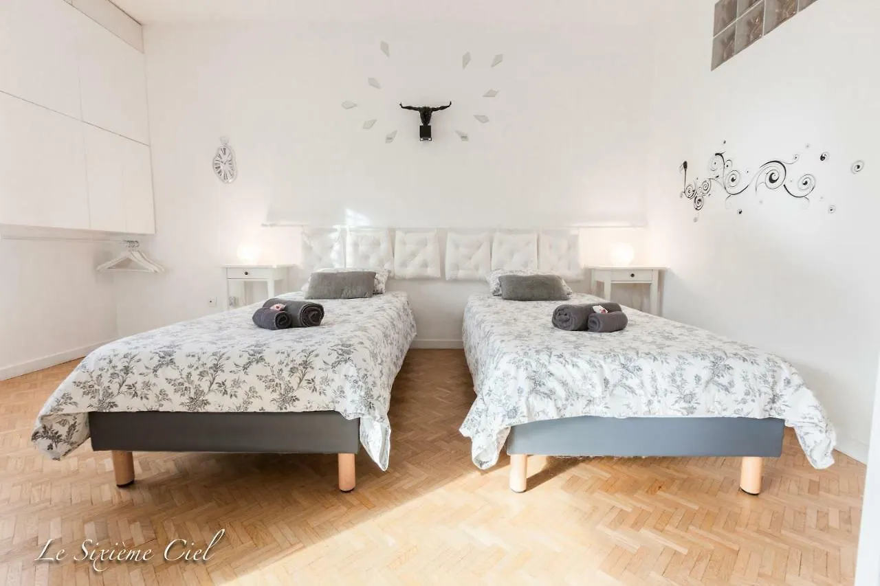 Le Sixieme Ciel Apartamento Lyon 0*,